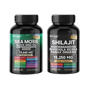 Sea Moss & Shilajit Vitality Combo 2000mg