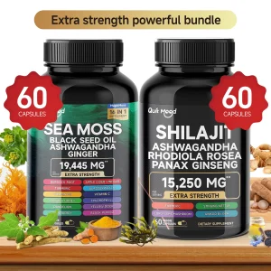Sea Moss Shilajit Energy Bundle for Man & Women,