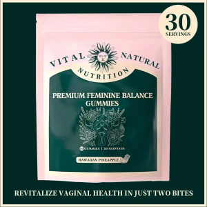 60 piece of Vital Source Feminine Balance Gummies