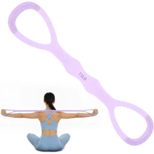 8-Shaped Resistance Bands with Handles, ,