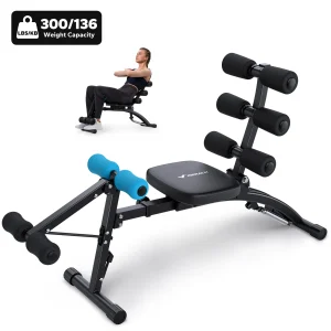 MERACH Ab Machine Adjustable Ab Trainer