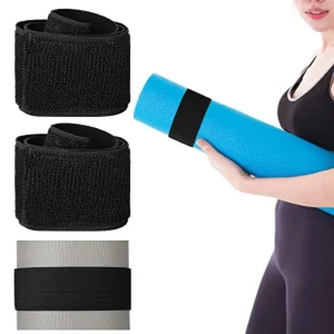 4 Pcs Nylon Yoga Mat Strap Stretchable Holder
